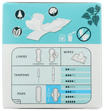 Natracare Pads Ultra Super, núcleo doble absorbente para mayor sequedad.