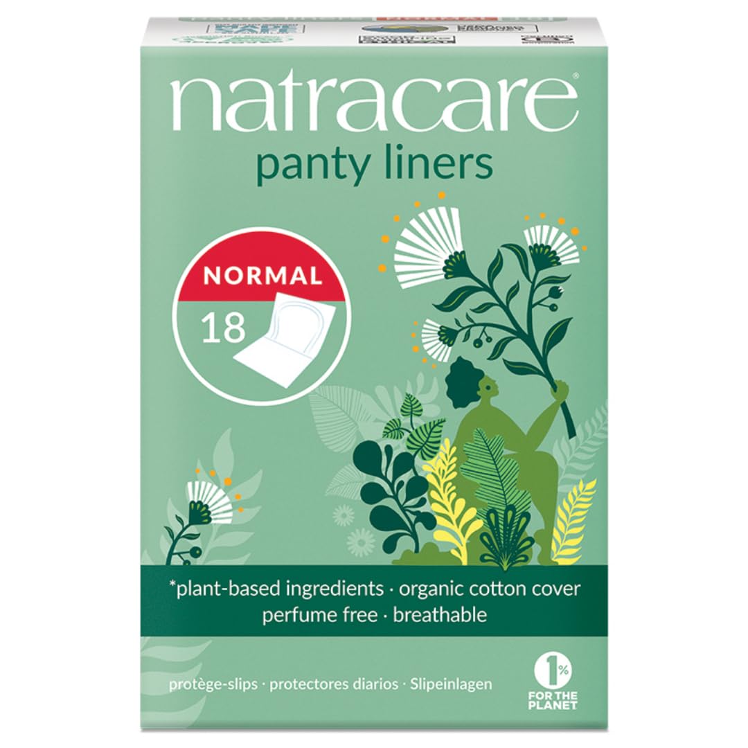 Protector diario orgánico Natracare envuelto, uso diario cómodo