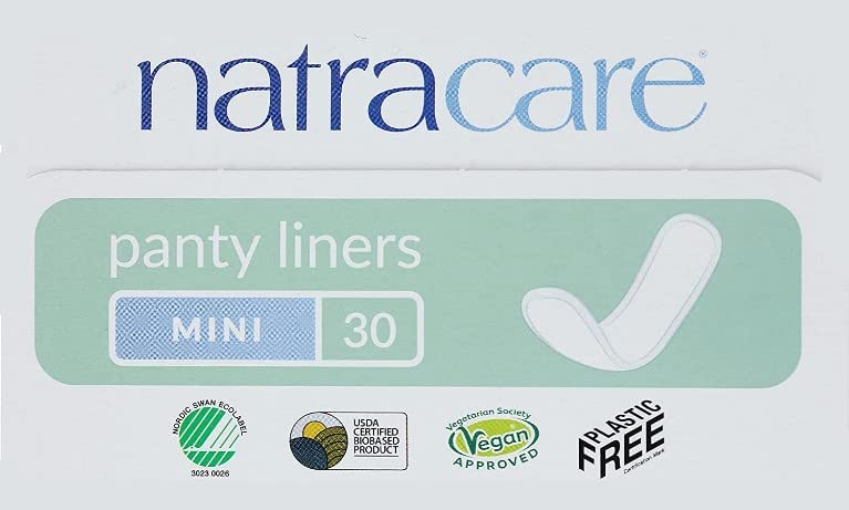 Natracare protector mini discreto para ropa ajustada.