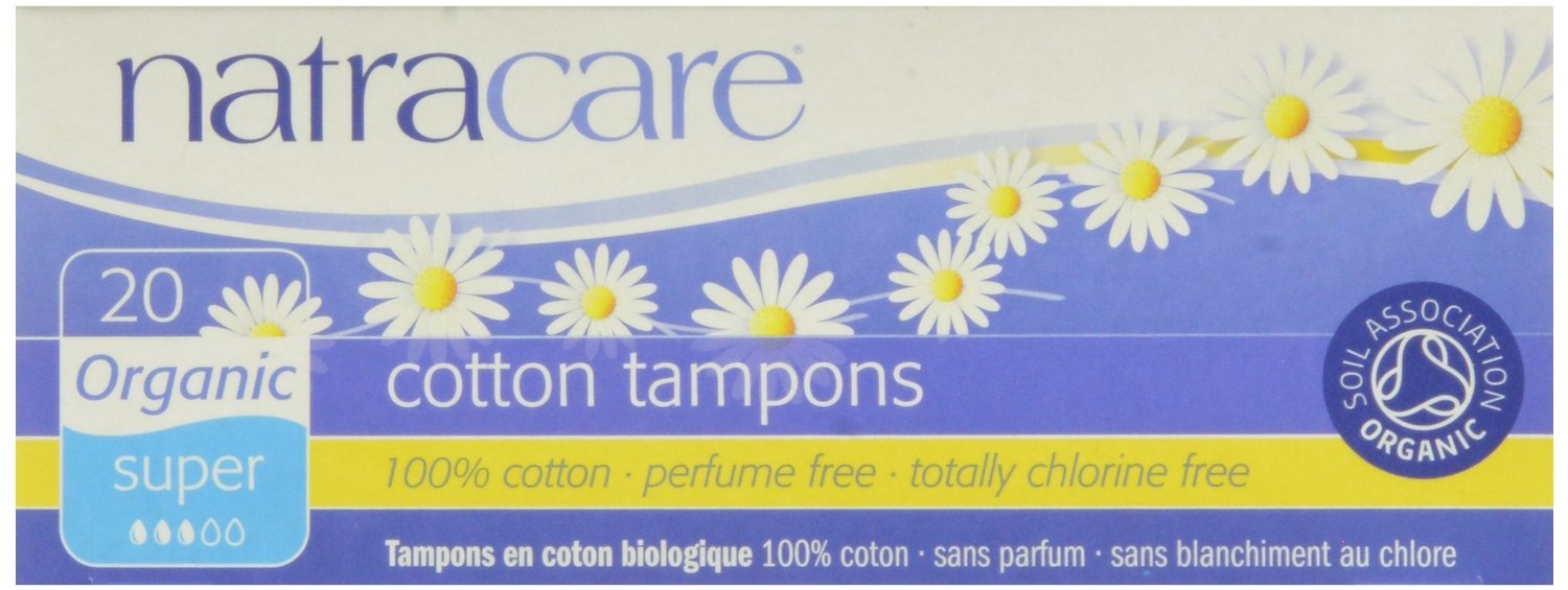 Natracare tampones orgánicos sin aplicador, pack de 3 para mayor conveniencia.