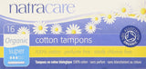 Tampones Natracare Super con aplicador, 16 unidades por caja, pack de 3 para uso diario