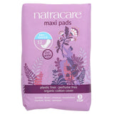 Natracare toalla sanitaria Súper con cobertura suave de algodón para uso diario y comodidad