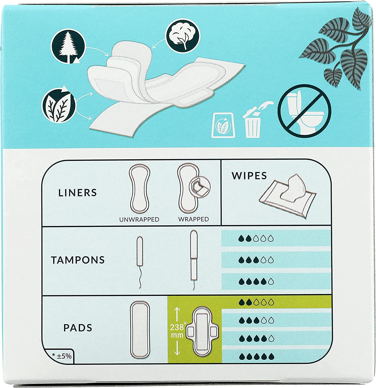 Natracare Ultra, opción biodegradable para un hogar con menos residuos.