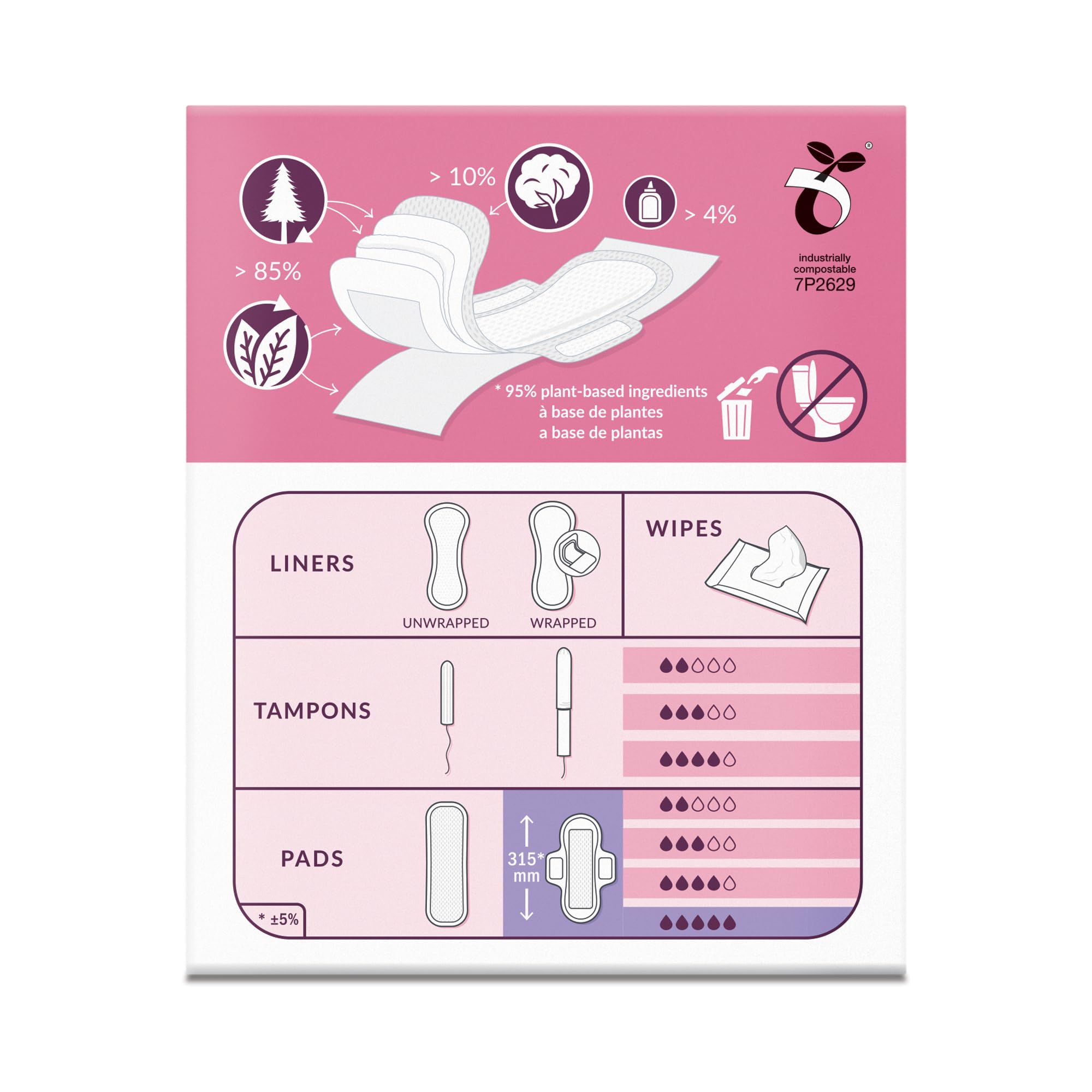 Natracare Ultra Extra con algodón orgánico certificado, piel suave y segura.