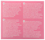 Apto para piel sensible, libre de perfumes y colorantes artificiales.