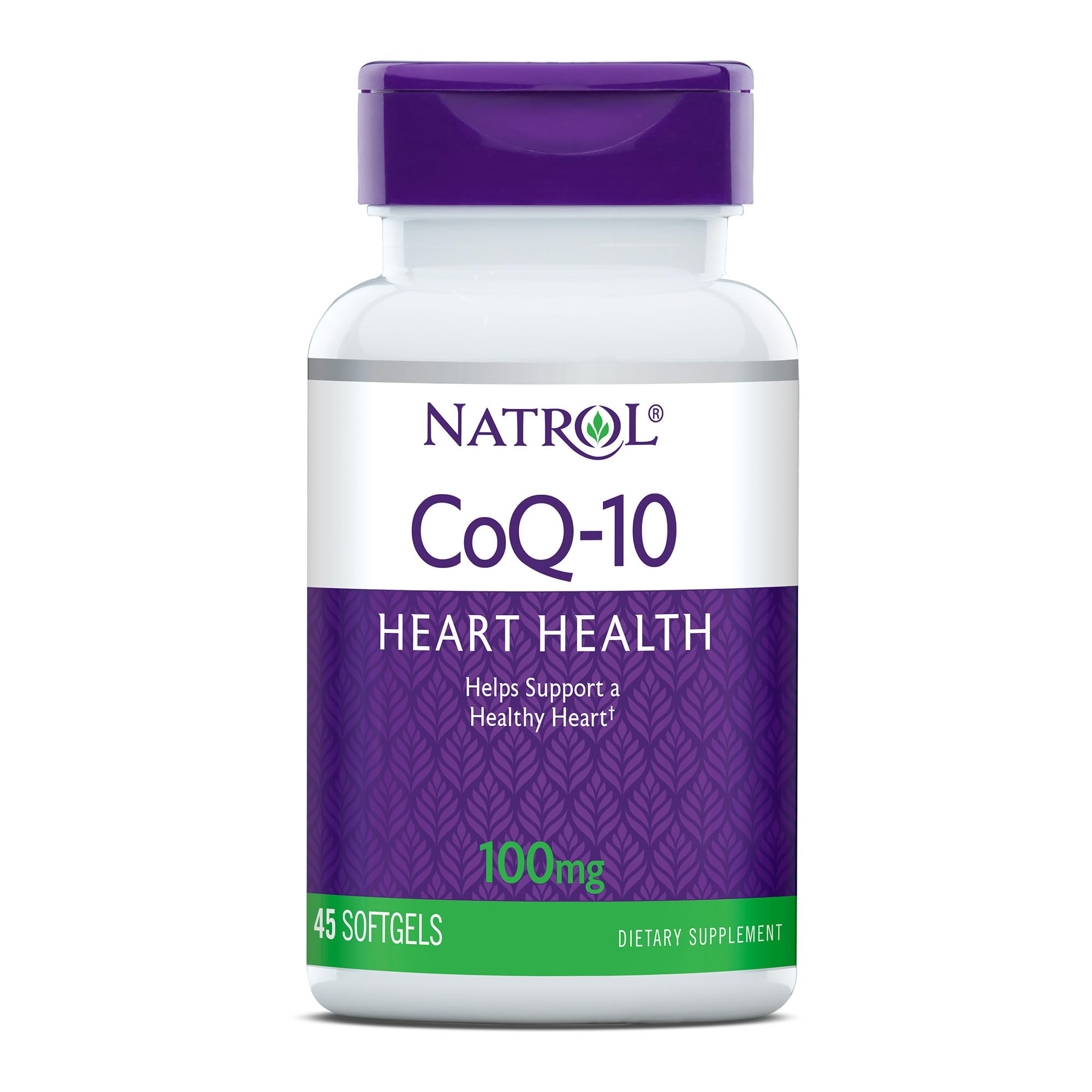 Natrol CoQ-10 cápsulas gel suave: botella en mesa para energía diaria