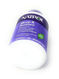 Natrol Descanso y Restauración, tabla nutricional legible en el envase.