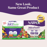 Natrol JuiceFestiv probióticos y enzimas para apoyo digestivo