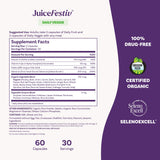 Natrol JuiceFestiv uso diario para estilo de vida activo