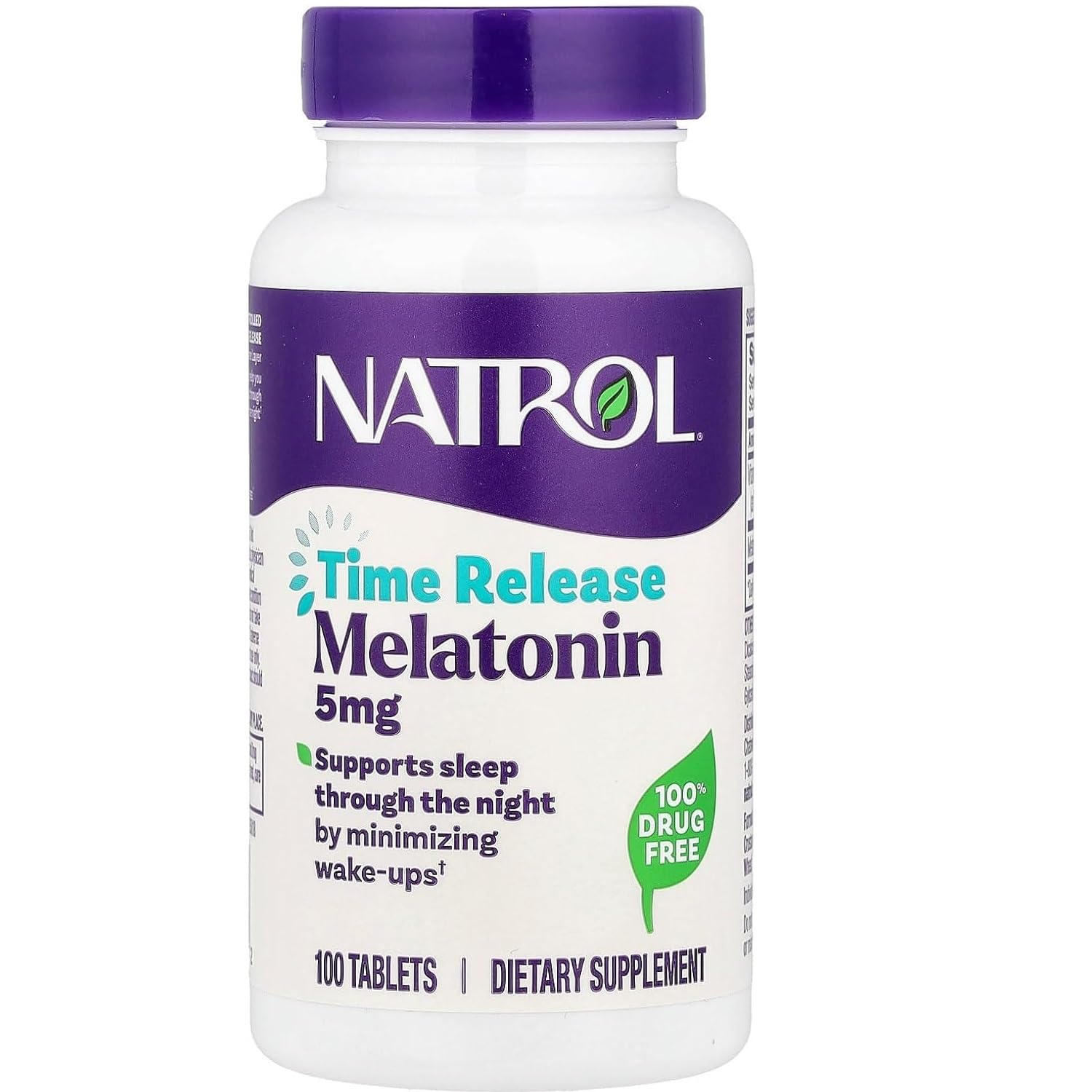 Natrol Melatonina 5 mg, liberación prolongada para dormir más estable