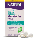 Paquetes de Natrol Melatonina 4 cajas para conveniencia