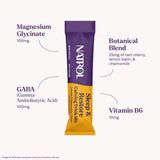 Natrol Sleep + Restore stick dosis, conveniente para viajes nocturnos