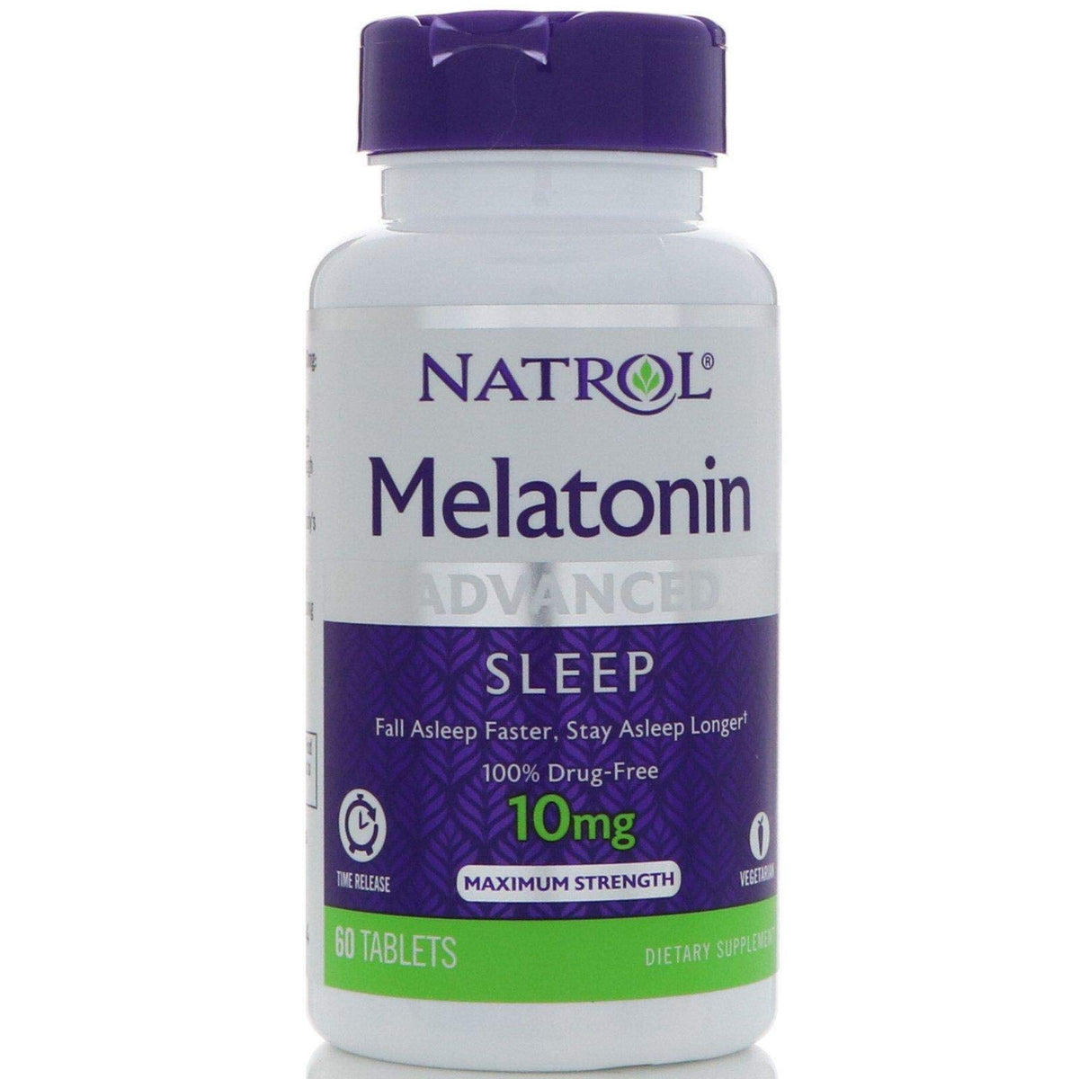 Natrol Melatonina 10 mg para un sueño profundo y reparador