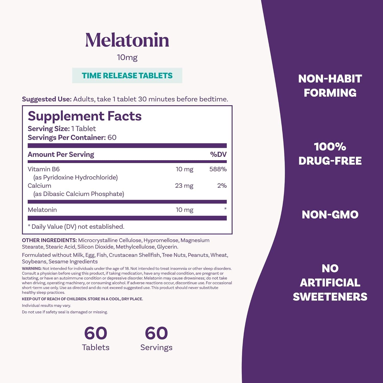 Natrol melatonina avanzada, dobles botellas, opción de descanso nocturno.