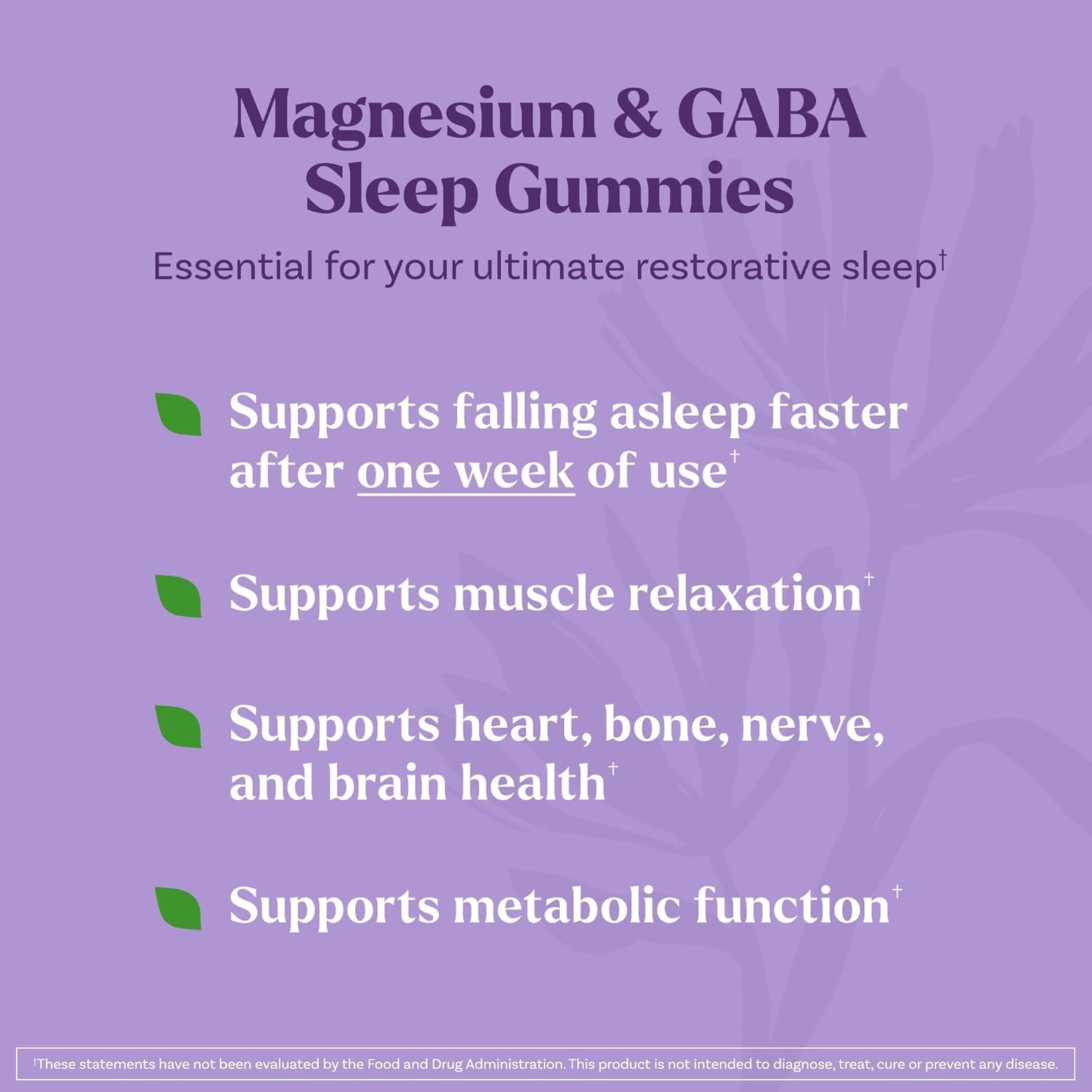 Natrol Sueño y Restaurar: etiqueta de ingredientes destaca magnesio glicinato y GABA.