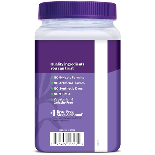 Natrol Sueño y Restaurar, sabor cereza que mejora la experiencia de la toma.