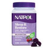 Natrol gomitas en empaque para un descanso agradable