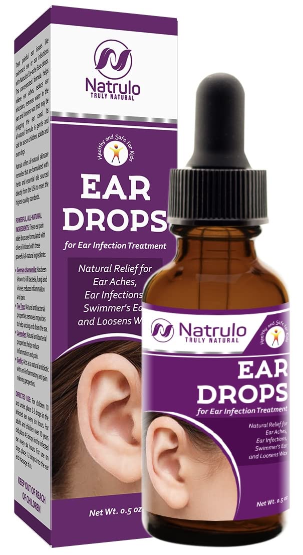 Gotas Natrulo para auriculares en botella, alivio suave para molestias