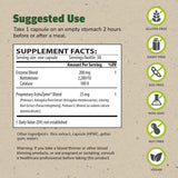 NattoStim etiqueta muestra ingredientes clave y beneficios para la salud.