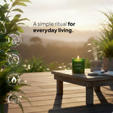 Vela Natur IX Amanecer con ylang-ylang para una atmósfera cálida.