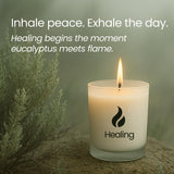 Vela Natur IX aroma eucalipto y pino para claridad mental.