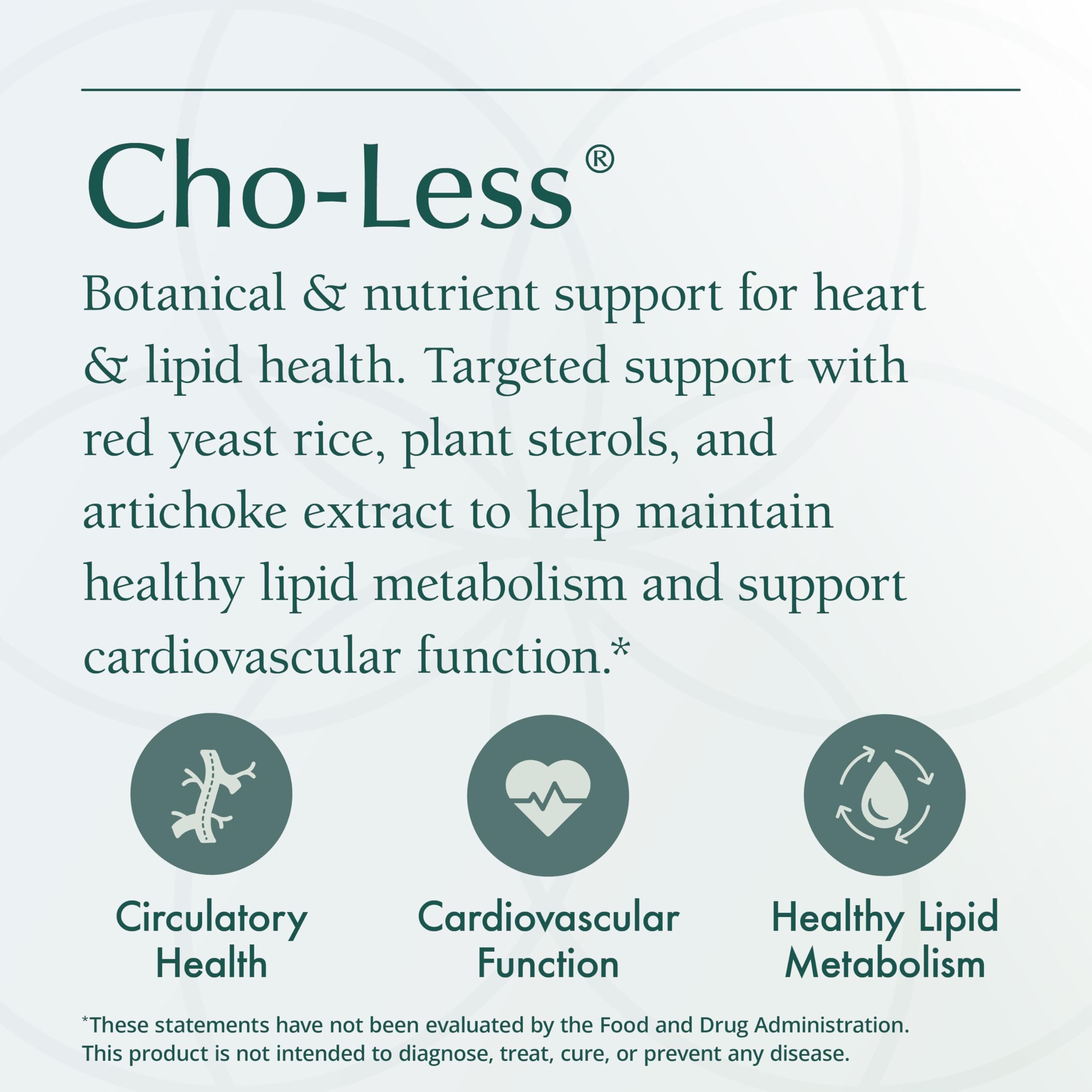 Natura Health Products Cho-Less beta-sitosterol en cápsulas para beneficio vegetal.