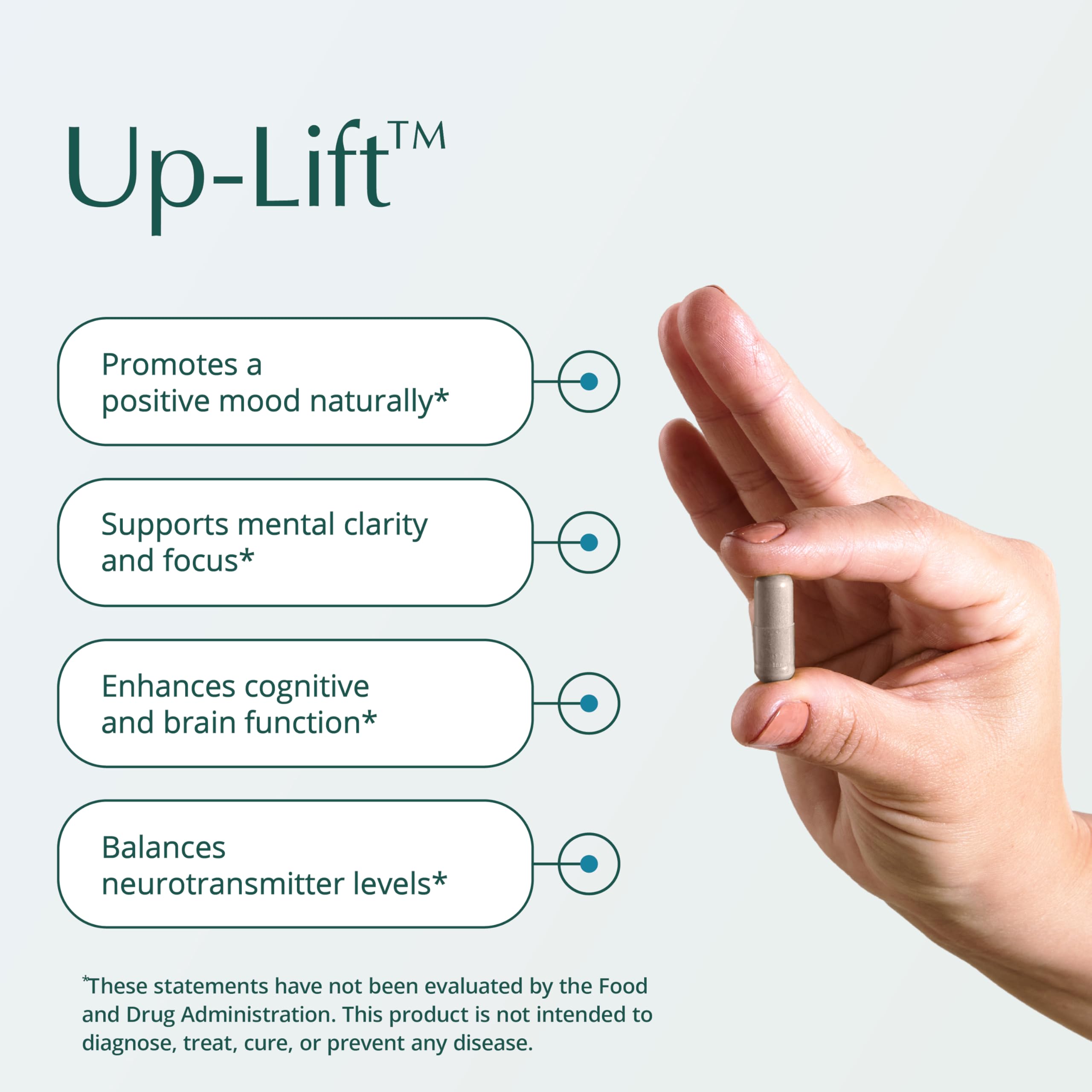 Natura Health Up-Lift: soporte al sistema nervioso para claridad mental diaria.