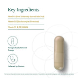 Natura Health Products Vitamin D-A-K: cápsulas en mano muestran formato biodisponible para la salud general