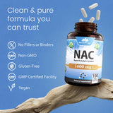 NaturaLife Labs NAC fabricación en EE. UU. con control de calidad GMP