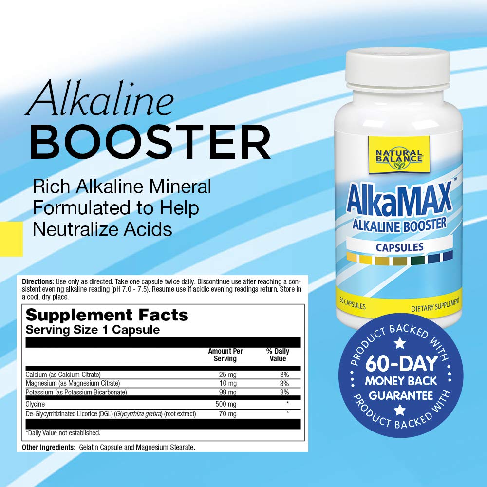 Natural Balance Alkamax: etiqueta clara para identificar ingredientes y fecha de consumo para planificar.