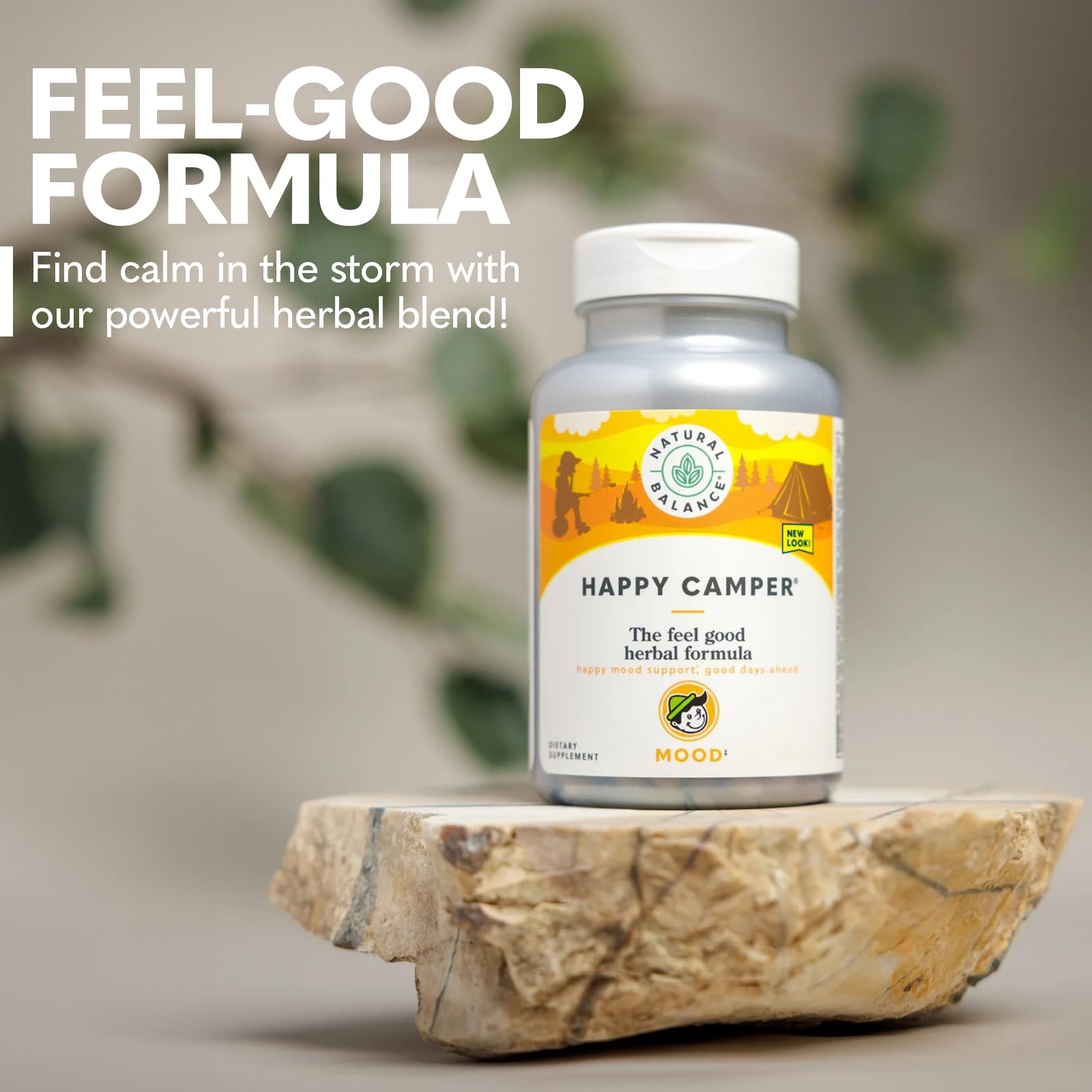 Natural Balance Happy Camper: cápsulas cercanas para consumo diario seguro y cómodo.