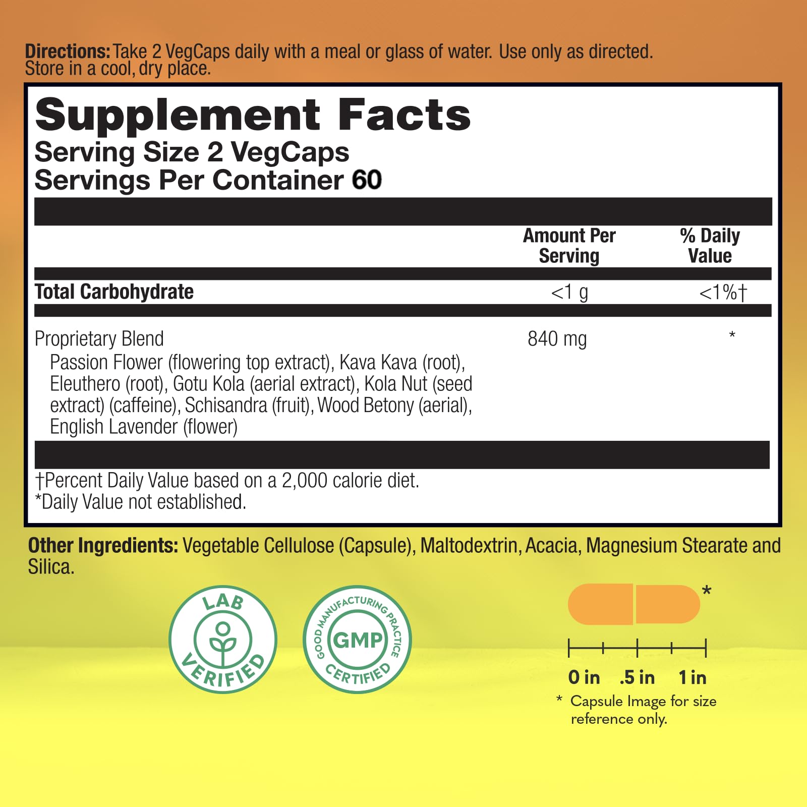 Natural Balance Happy Camper: etiqueta frontal legible para identificar ingredientes naturales.
