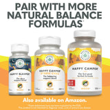 Natural Balance Happy Camper, uso diario para apoyo de ánimo en viajes.