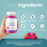 Natural BioScience gominolas magnesio sin azúcar, apoyo a la salud cardiovascular.