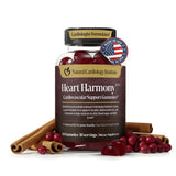 Heart Harmony de Natural Cardiology Institute: frasco de gomitas para apoyo metabólico diario.