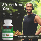 Cápsulas de Ashwagandha con pimienta negra para mejor absorción