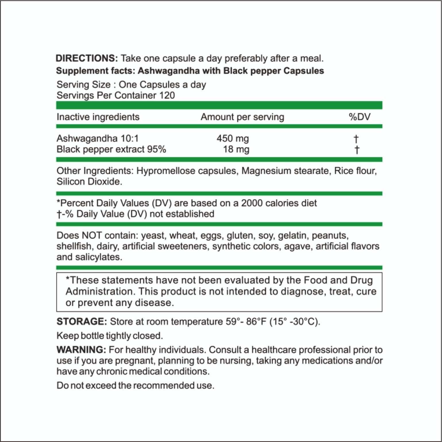 Etiqueta del producto destacando ingredientes naturales y dosis diaria