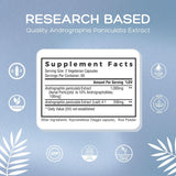 Vista cercana de la etiqueta de ingredientes de Natural Cure Labs.
