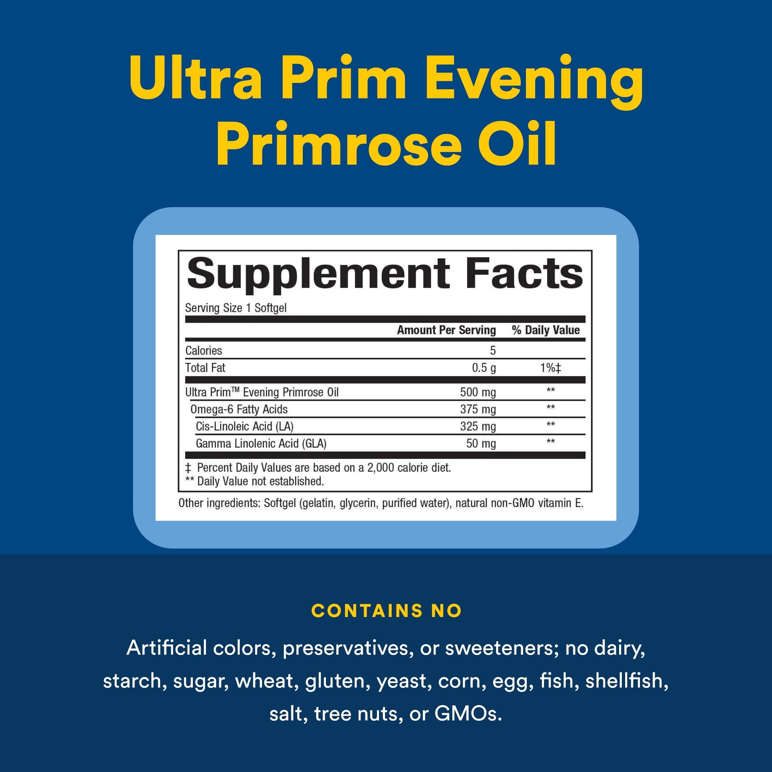 Natural Factors Aceite Onagra Ultra Prim: proceso de prensado en frío para conservar nutrientes.