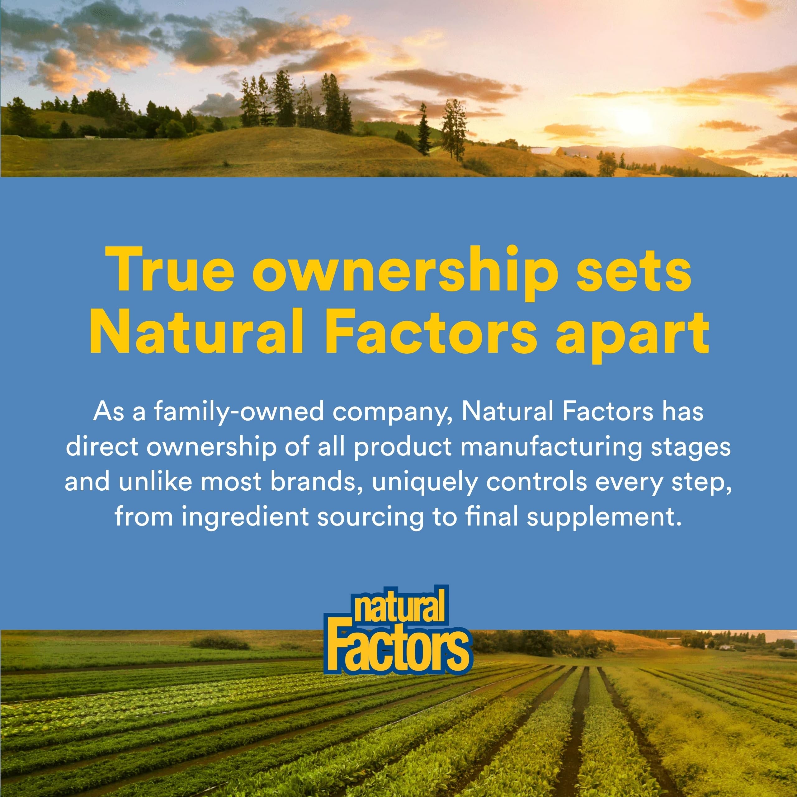 Natural Factors Alaska salvaje: certificado de sostenibilidad y pureza
