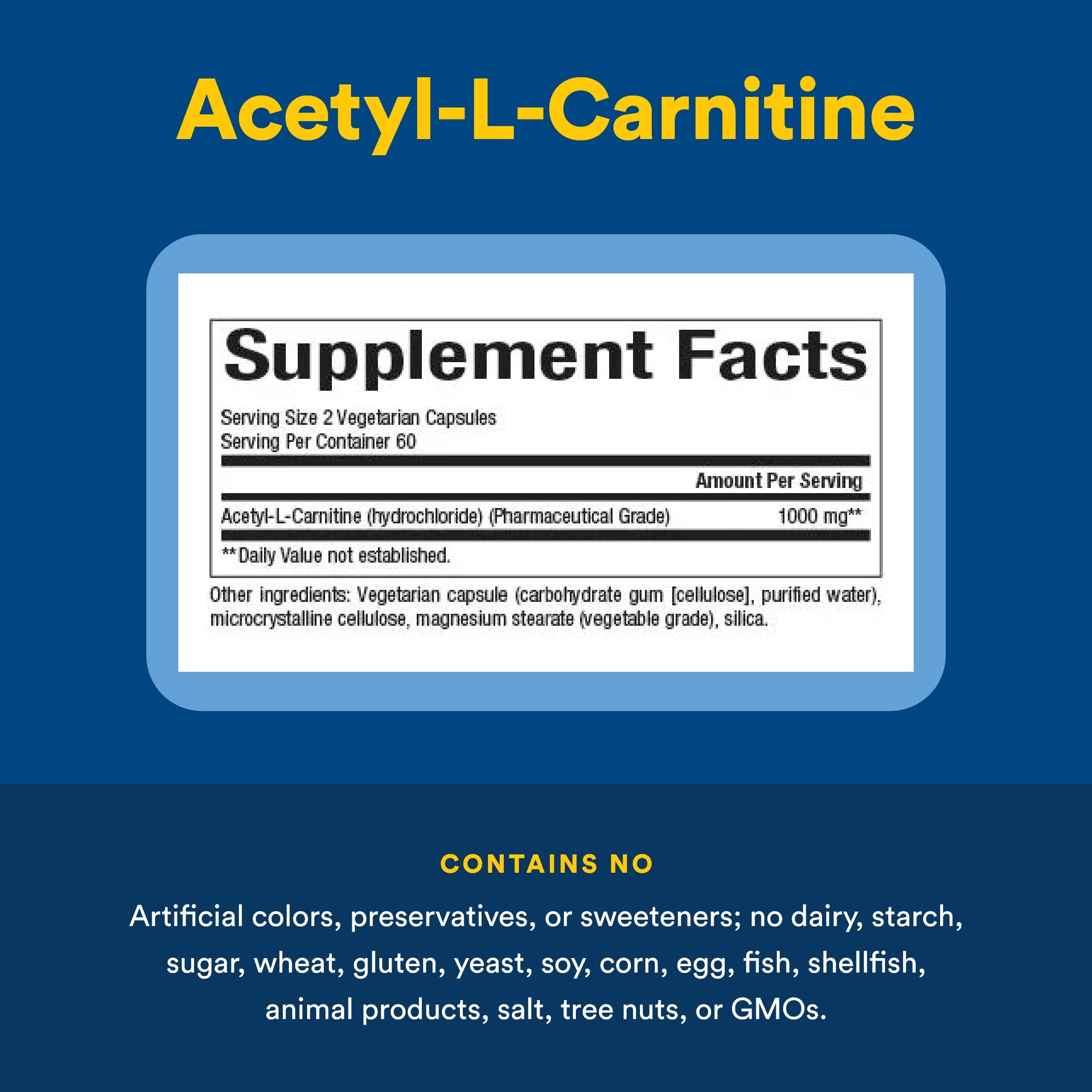 Natural Factors Acetil L-Carnitina 500 mg, tomando cápsula para energía diaria.