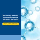 Natural Factors Acetil L-Carnitina 500 mg, vaso con agua listo para suplementación.