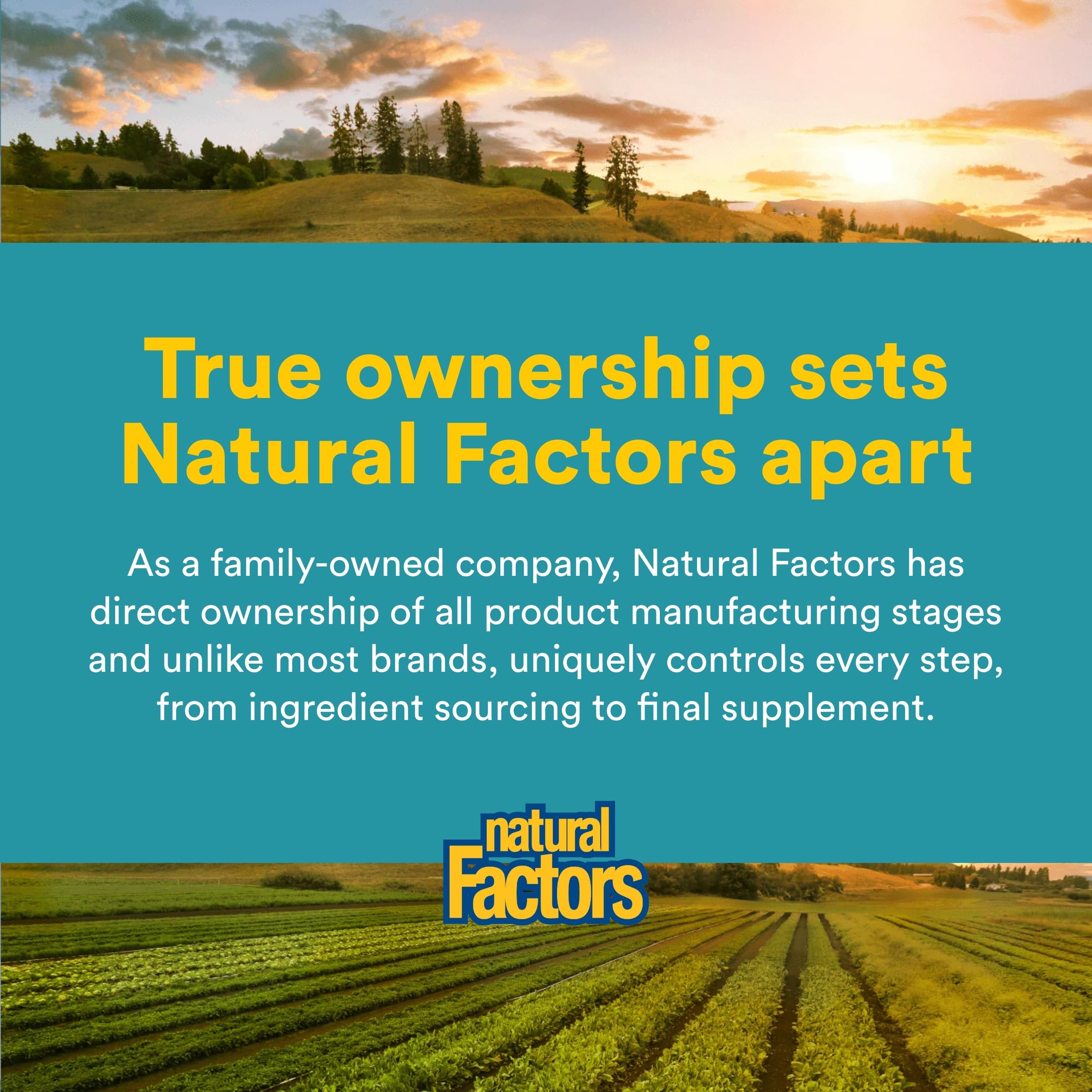 Natural Factors Acido alfa-lipoico 100 mg, envase sostenible, compromiso ambiental