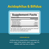 Natural Factors Acidophilus y Bifidus, leche de cabra como base para microflora