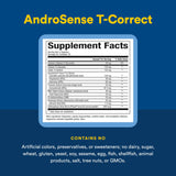 Natural Factors AndroSense T-Correct: extracto de té verde descafeinado en la mezcla