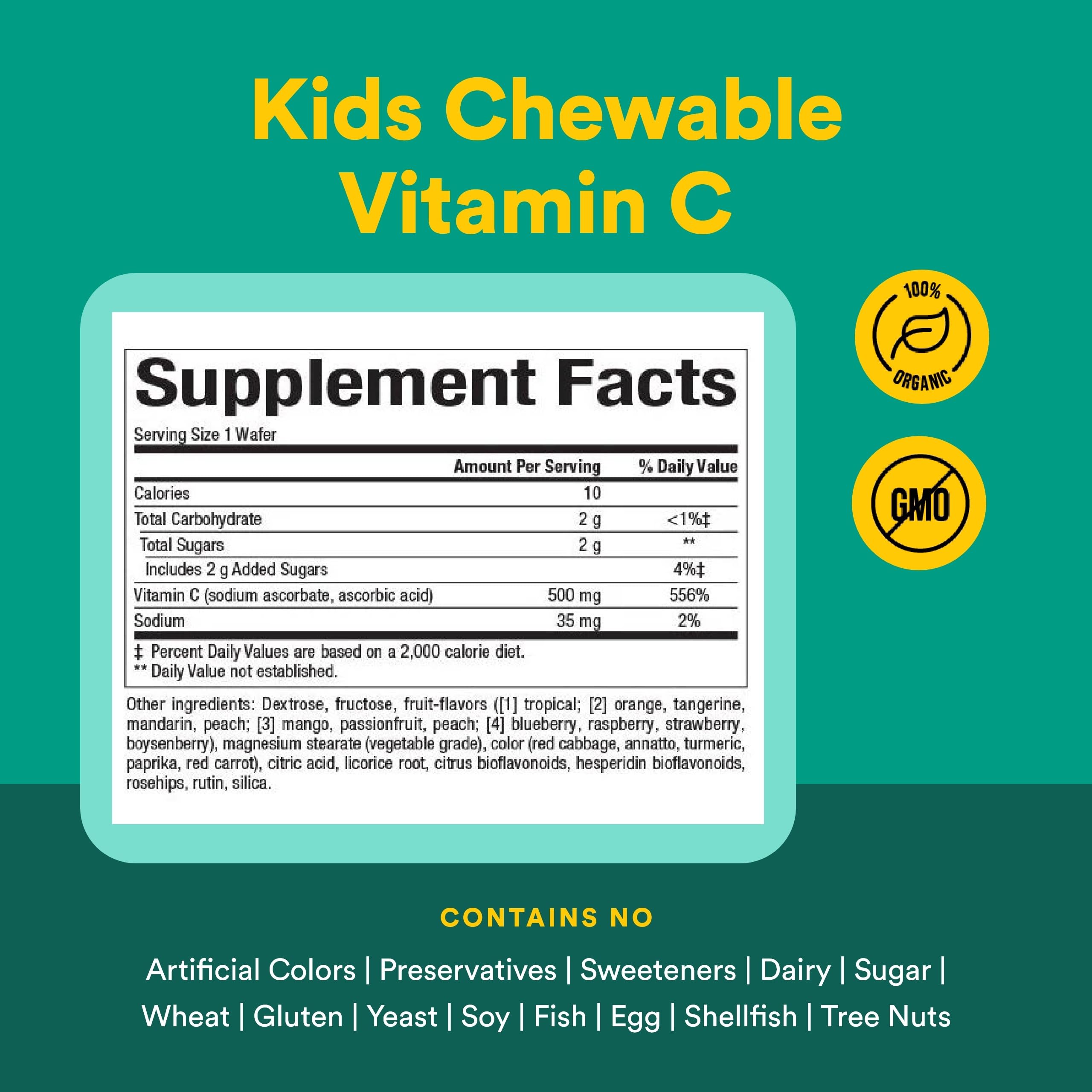 Natural Factors Vitamina C para niños, bioflavonoides cítricos que potencian la vitamina C.