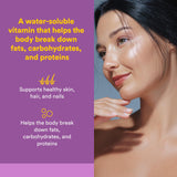 Natural Factors Biotin 10000mcg frasco y cápsulas para uso diario