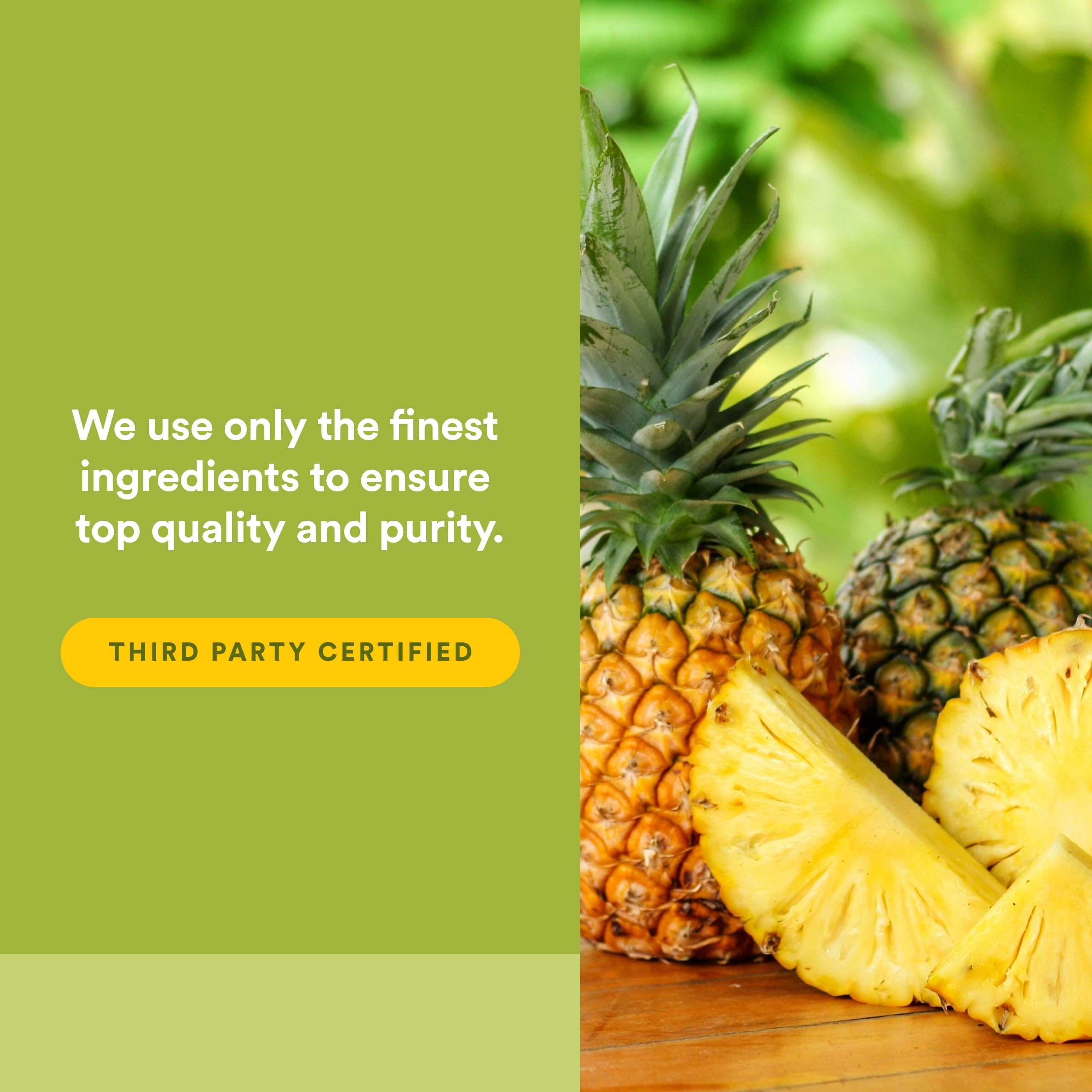 Natural Factors Bromelina 500 mg digestivo: descompone proteínas para mejor absorción.