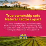 Natural Factors Calcio Citrato en empaque sostenible para compras responsables.