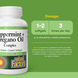 Natural Factors cápsula entérica con liberación en intestino para mejor absorción